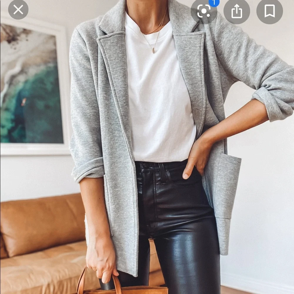 J. Crew Gray Cardigan Sweater - Picture 1 of 3